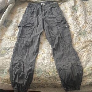 Men's Gray Cargo Pants